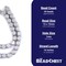 The Bead Chest Silver Cornerless Cube Wood Beads: 15mm Diamond Cut Natural Organic Beads for Jewelry Making